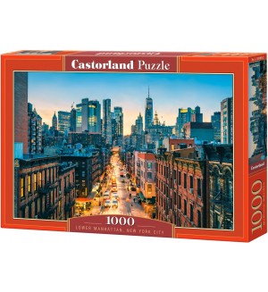 Пъзел Castorland от 1000 части - Долен Манхатън