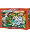 Пъзел Castorland от 1500 части - Градината на еднорозите