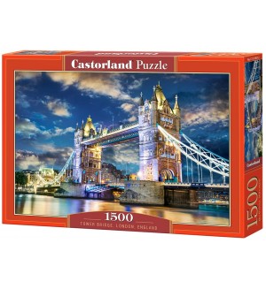 Пъзел Castorland от 1500 части - Тауър Бридж, Лондон