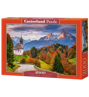Пъзел Castorland от 2000 части - Алпи, Германия