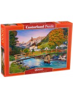 Пъзел Castorland от 2000 части - Горски пейзаж