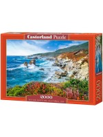Пъзел Castorland от 2000 части - Крайбрежието на Биг Сур, Калифорния, САЩ