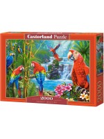 Пъзел Castorland от 2000 части - Папагалена среща Пъзел Castorland от 2000 части - Папагалена среща