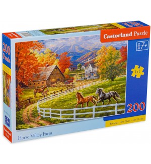 Пъзел Castorland от 200 части - Ферма 