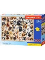 Пъзел Castorland от 200 части - Колаж с кучета