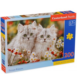 Пъзел Castorland от 200 части - Котенца