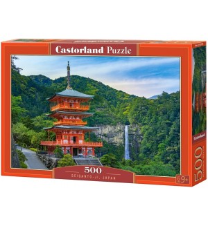 Пъзел Castorland от 500 части - Сейганто-джи, Япония