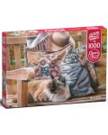 Пъзел Cherry Pazzi от 1000 части – Сладки котараци