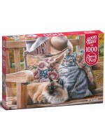 Пъзел Cherry Pazzi от 1000 части – Сладки котараци