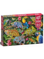 Пъзел Cherry Pazzi от 2000 части – Хамелеони