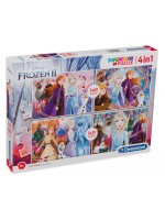 Пъзел Clementoni от 2 x 20 и 2 x 60 части - Замръзналото кралство 2