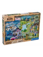 Пъзел Clementoni от 1000 части - 101 далматинци