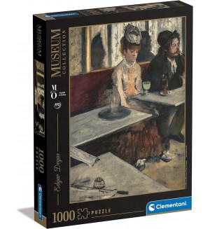 Пъзел Clementoni от 1000 части - Двама в кафенето