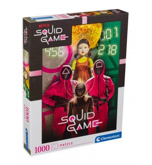 Пъзел Clementoni от 1000 части - Игра на калмари, вид 1