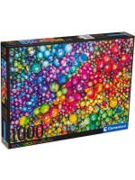 Пъзел Clementoni от 1000 части - Цветни топчета