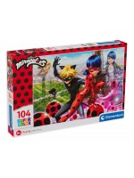 Пъзел Clementoni от 104 части - Мега-чудесата на Калинката и Черния котарак Пъзел Clementoni от 104 части - Мега-чудесата на Калинката и Черния котарак