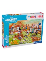 Пъзел Clementoni от 104 части - Мики Маус и приятели Пъзел Clementoni от 104 части - Мики Маус и приятели
