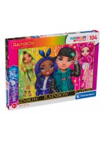 Пъзел Clementoni от 104 части - Момичетата от Рейнбоу
