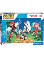 Пъзел Clementoni от 104 части - Соник 2 Пъзел Clementoni от 104 части - Соник 2