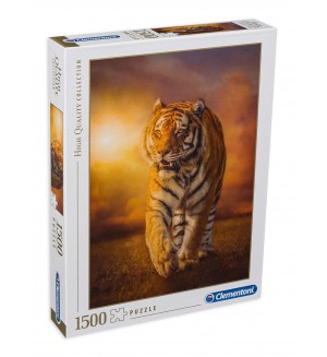 Пъзел Clementoni от 1500 части - Тигър