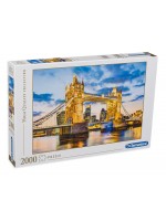 Пъзел Clementoni от 2000 части - Тауър Бридж в здрач Пъзел Clementoni от 2000 части - Тауър Бридж в здрач