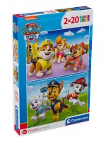 Пъзел Clementoni от 2 x 20 части - Пес Патрул