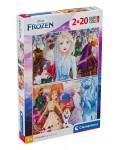 Пъзел Clementoni 2 x 20 части - Frozen 2