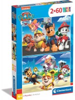 Пъзел Clementoni от 2 x 60 части - Пес Патрул