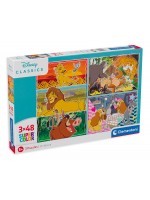Пъзел Clementoni от 3 x 48 части - Дисни класики