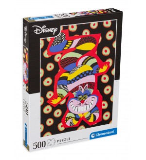 Пъзел Clementoni от 500 части - Чеширският котарак