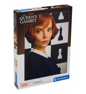Пъзел Clementoni от 500 части - Дамски гамбит