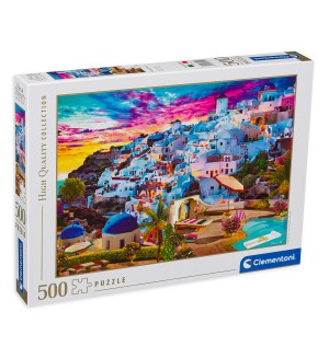 Пъзел Clementoni от 500 части - Гледка в Гърция
