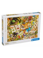 Пъзел Clementoni от 500 части - Пеперуди