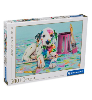 Пъзел Clementoni от 500 части - Смешният далматинец