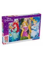 Пъзел Clementoni от 60 макси части - Принцеси