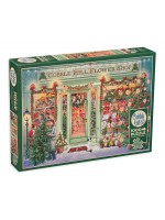 Пъзел Cobble Hill от 1000 части - Коледно магазинче за цветя Пъзел Cobble Hill от 1000 части - Коледно магазинче за цветя