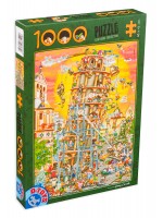 Пъзел D-Toys от 1000 части – Кулата в Пиза