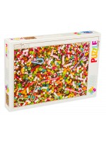 Пъзел D-Toys от 1000 части – Сладкиши