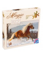 Пъзел D-Toys от 239 части - Магията на конете, Хафлингер II, Едита Троянска
