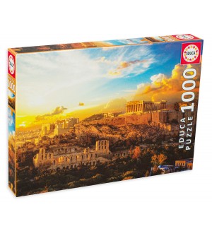 Пъзел Educa от 1000 части - Акропола, Атина
