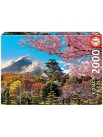 Пъзел Educa от 2000 части - Замък в Осака, Япония Пъзел Educa от 2000 части - Замък в Осака, Япония