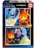 Пъзел Educa от 2 x 100 части - Елементи