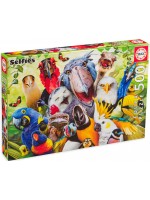 Пъзел Educa от 500 части - Селфи с птички Пъзел Educa от 500 части - Селфи с птички