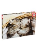 Пъзел Educa от 500 части - Сладки котенца Пъзел Educa от 500 части - Сладки котенца