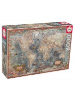 Пъзел Educa от 8000 части - Историческа карта на света