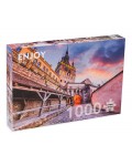 Пъзел Enjoy от 1000 части - Часовниковата кула, Сигишоара