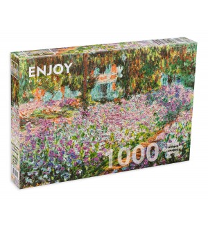 Пъзел Enjoy от 1000 части - Градината в Живерни