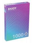 Пъзел Enjoy от 1000 части - Кръгов градиент номер три