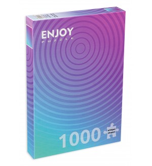 Пъзел Enjoy от 1000 части - Кръгов градиент номер три