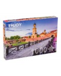 Пъзел Enjoy от 1000 части - Крепостта Алба Каролина, Алба-Юлия
